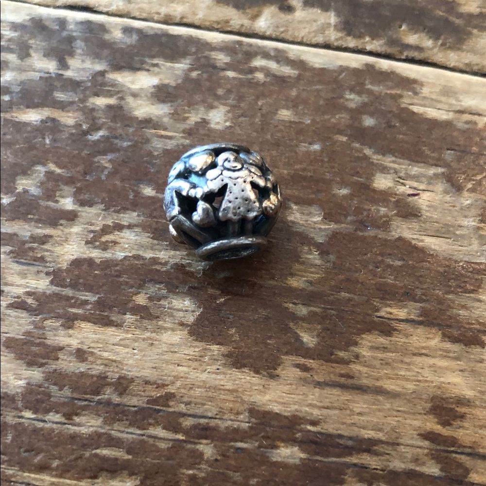 Pandora Silver Charm with Family Design